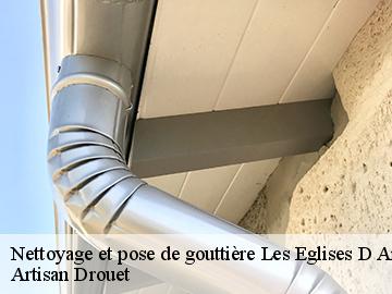 Nettoyage et pose de gouttière  17400