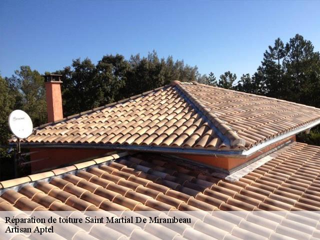 Réparation de toiture  saint-martial-de-mirambeau-17150 Artisan Aptel