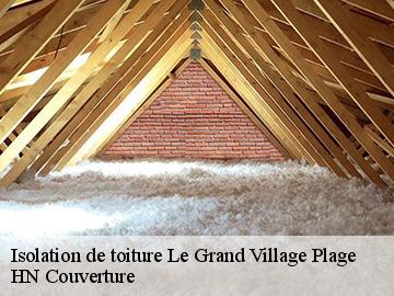 Isolation de toiture  le-grand-village-plage-17370 HN Couverture