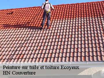 Peinture sur tuile et toiture ecoyeux-17770 HN Couverture
