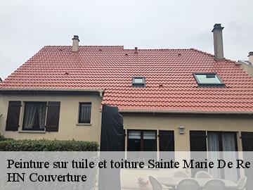 Peinture sur tuile et toiture 17740