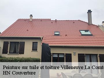 Peinture sur tuile et toiture 17330