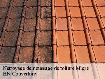 Nettoyage demoussage de toiture migre-17330 HN Couverture