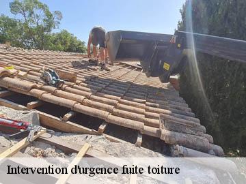 Intervention d'urgence fuite toiture