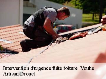 Intervention d'urgence fuite toiture 