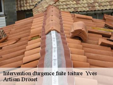 Intervention d'urgence fuite toiture   17340